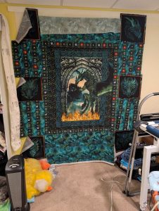 When the Longarm Stays Silent: How Curved Safety Pins Saved My Dragon Quilt