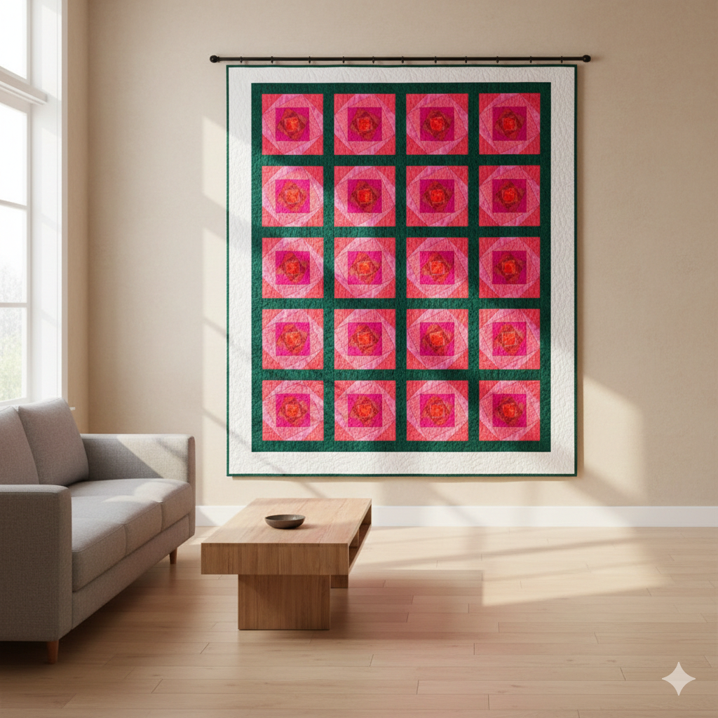 The Rose Quilt Block - Image 4